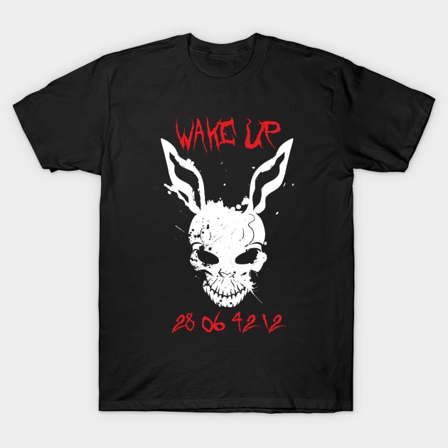 Wake Up Donnie T-Shirt by bleak